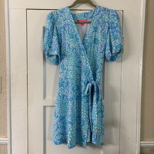 Lilly Pulitzer Sailynn Wrap Romper Dress